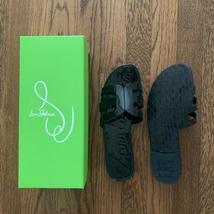 Sam Edelman bay jelly in black size 8